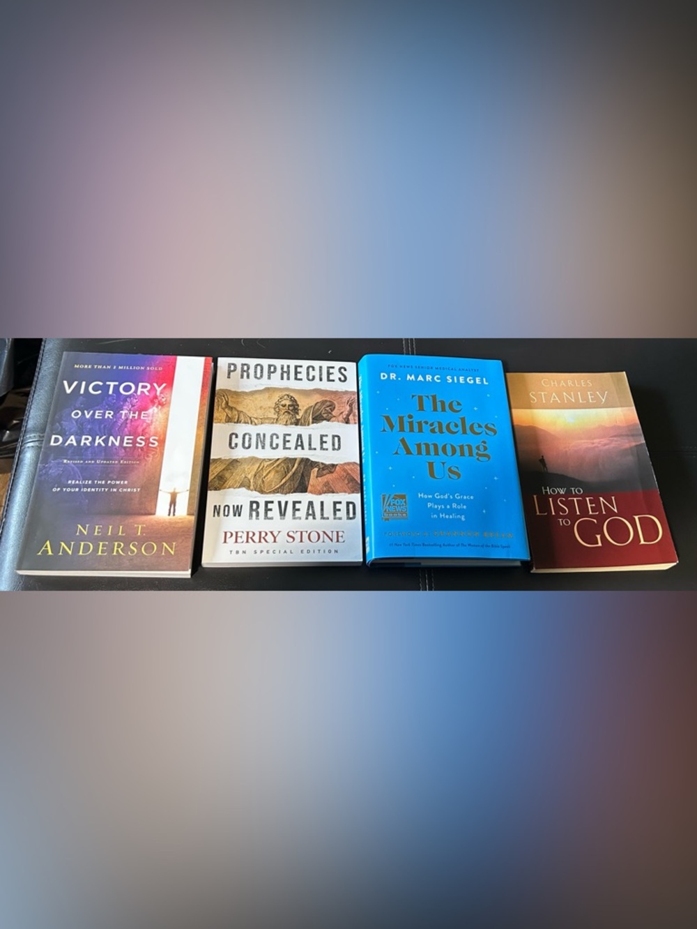 4 Christian Books Bundle in by Various Authors ( See description & pictures)